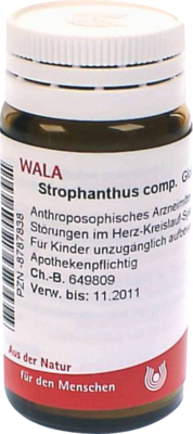 STROPHANTHUS COMP.Globuli 20 g von WALA Heilmittel GmbH