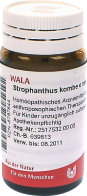 STROPHANTHUS KOMBE e semine D 3 Globuli 20 g von WALA Heilmittel GmbH