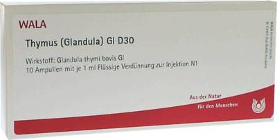 THYMUS GLANDULA GL D 30 Ampullen 10X1 ml von WALA Heilmittel GmbH