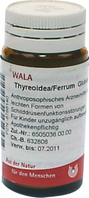 THYREOIDEA/Ferrum Globuli 20 g von WALA Heilmittel GmbH