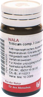 TRITICUM COMP.I Globuli 20 g von WALA Heilmittel GmbH