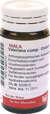 VALERIANA COMP.Globuli 20 g von WALA Heilmittel GmbH