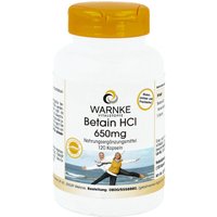 Betain Hcl 650 mg Kapseln von WARNKE