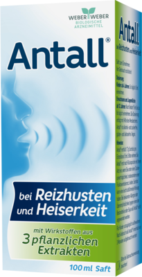 ANTALL bei Reizhusten und Heiserkeit Saft 100 ml von WEBER & WEBER GmbH