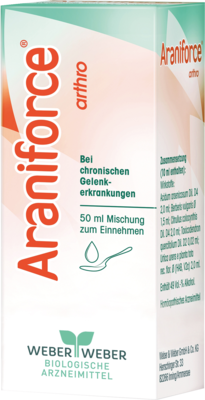 ARANIFORCE arthro Mischung 50 ml von WEBER & WEBER GmbH