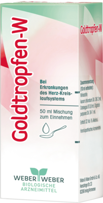 GOLDTROPFEN W Mischung 50 ml von WEBER & WEBER GmbH