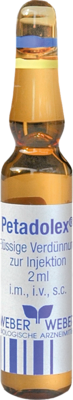 PETADOLEX Ampullen 5X2 ml von WEBER & WEBER GmbH