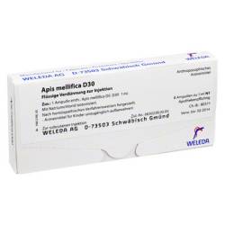 APIS MELLIFICA D 30 Ampullen 8 St von WELEDA AG