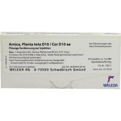 ARNICA PLANTA tota D 10/Cor D 10 aa Ampullen 8X1 ml von WELEDA AG