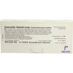 CHAMOMILLA/MALACHIT comp.Ampullen 8X1 ml von WELEDA AG