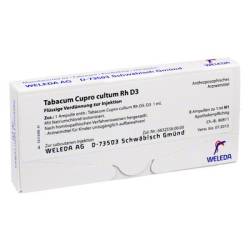 TABACUM CUPRO cultum Rh D 3 Ampullen 8X1 ml von WELEDA AG