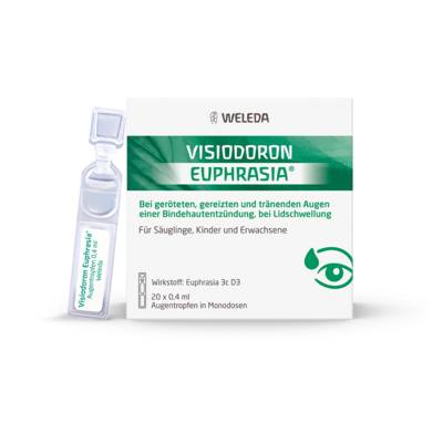 VISIODORON Euphrasia Augentropfen 20X0.4 ml von WELEDA AG