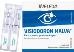 VISIODORON Malva Augentropfen in Einzeldosispipet. 20X0.4 ml von WELEDA AG