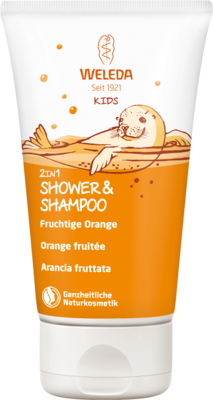 WELEDA Kids 2in1 Shower & Shampoo fruchtige Orange 150 ml von WELEDA AG