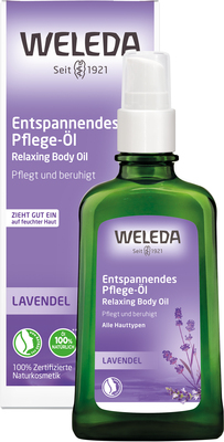 WELEDA Lavendel entspannendes Pflege-�l 100 ml von WELEDA AG