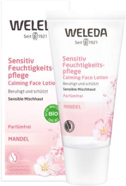 WELEDA Mandel Sensitiv Feuchtigkeitspflege Lotion 30 ml von WELEDA AG