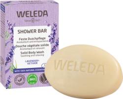 WELEDA feste Duschpflege Lavender+Vetiver 75 g von WELEDA AG