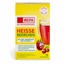 APODAY hei�e Beerchen Neu WEPA hei�e Beerchen+Vit.C+Zink+Magnesium Pulver [PZN:18336918] 10X10 g von WEPA Apothekenbedarf GmbH & Co KG