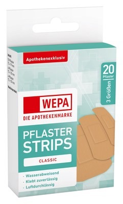 WEPA Pflasterstrips Classic wasserabweis.3 Gr��en 20 St von WEPA Apothekenbedarf GmbH & Co KG