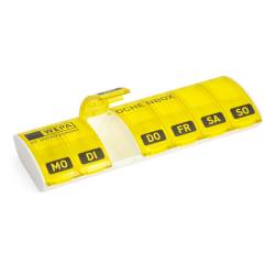 WEPA 1x7 Wochenbox gelb UV-Schutz+ von WEPA Apothekenbedarf GmbH & Co. KG