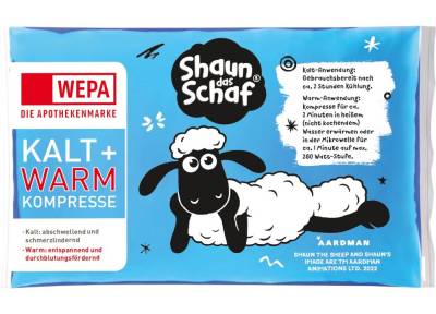 WEPA Kalt + Warm Kompresse Shaun das Schaf von WEPA Apothekenbedarf GmbH & Co. KG