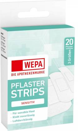 WEPA PFLASTER STRIPS SENSITIV von WEPA Apothekenbedarf GmbH & Co. KG