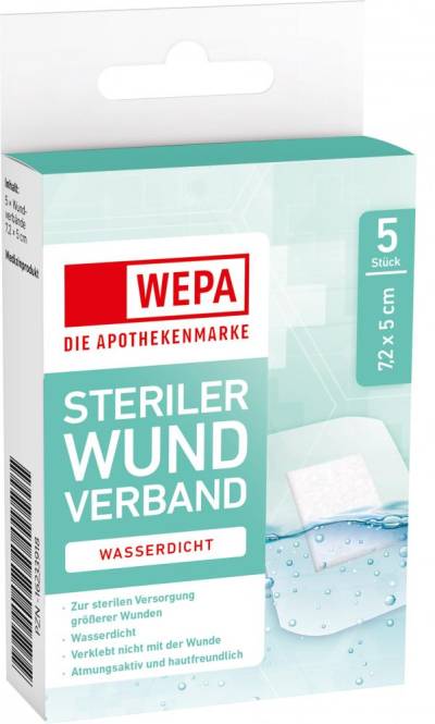 WEPA STERILER WUNDVERBAND WASSERDICHT von WEPA Apothekenbedarf GmbH & Co. KG