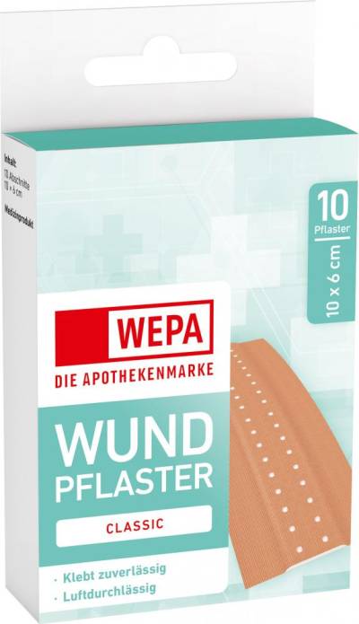 WEPA WUNDPFLSTER CLASSIC 10x6cm von WEPA Apothekenbedarf GmbH & Co. KG