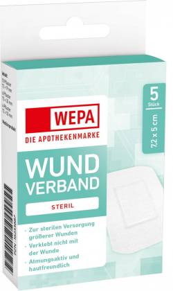 WEPA WUNDVERBAND STERIL von WEPA Apothekenbedarf GmbH & Co. KG