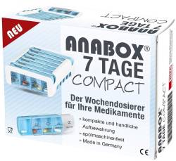 Anabox Compact 7 Tage Wochendosierer Blau Weiß 1 S von WEPA Apothekenbedarf GmbH &