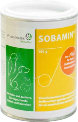 SOBAMIN Pulver vet. 150 g von WH Pharmawerk Weinb�hla GmbH