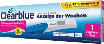 CLEARBLUE Schwangerschaftstest m.Wochenbestimmung 1 St von WICK Pharma - Zweigniederlassung der Procter & Gamble GmbH