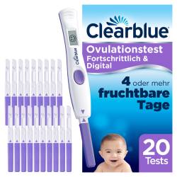 "Clearblue Ovulationstest Fortschrittlich & Digital 20 Stück" von "WICK Pharma - Zweigniederlassung der Procter & Gamble GmbH"