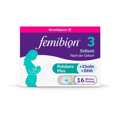 "FEMIBION 3 Stillzeit Kombipackung 2x112 Stück" von "WICK Pharma - Zweigniederlassung der Procter & Gamble GmbH"
