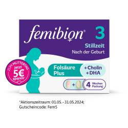 "FEMIBION 3 Stillzeit Kombipackung 2x28 Stück" von "WICK Pharma - Zweigniederlassung der Procter & Gamble GmbH"