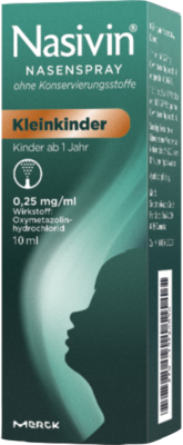 NASIVIN Nasenspray o.Kons.Kleinkinder 10 ml von WICK Pharma - Zweigniederlassung der Procter & Gamble GmbH