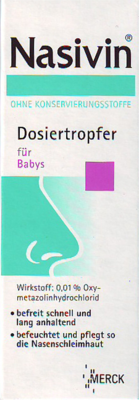 NASIVIN o.Kons.Dosiertropfer Baby 5 ml von WICK Pharma - Zweigniederlassung der Procter & Gamble GmbH