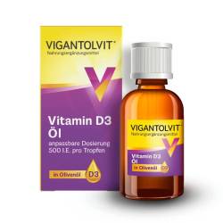 VIGANTOLVIT 500 I.E./Tropfen Vitamin D3 Öl von WICK Pharma - Zweigniederlassung der Procter & Gamble GmbH