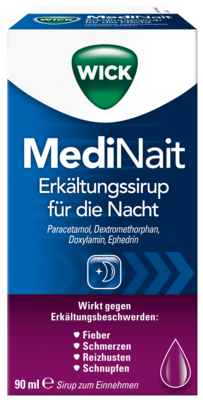 WICK MediNait Erk�ltungssirup f�r die Nacht 90 ml von WICK Pharma - Zweigniederlassung der Procter & Gamble GmbH