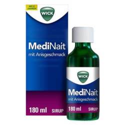 WICK MediNait mit Anisgeschmack Sirup 180 ml von WICK Pharma - Zweigniederlassung der Procter & Gamble GmbH