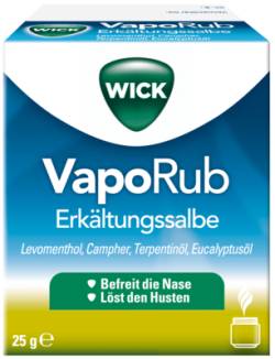 WICK VapoRub Erk�ltungssalbe 25 g von WICK Pharma - Zweigniederlassung der Procter & Gamble GmbH