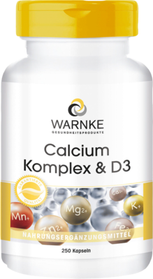 CALCIUM KOMPLEX & D Kapseln 292 g von Warnke Vitalstoffe GmbH