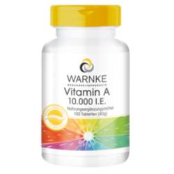 Vitamin A 10.000 I.e. Tabletten von Warnke Vitalstoffe GmbH