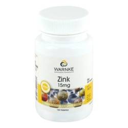 ZINK 15 mg Tabletten 33 g von Warnke Vitalstoffe GmbH