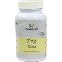 ZINK 15 mg Tabletten 83 g von Warnke Vitalstoffe GmbH