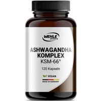 Ashwagandha KSM 66 Komplex mit Ginseng und Rosenwurzextrakt - Wehle Sports von Wehle Sports