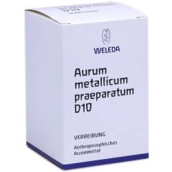 AURUM METALLICUM PRAEPARATUM D 10 Trituration 50 g Trituration von Weleda AG