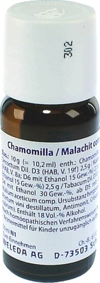 CHAMOMILLA/MALACHIT comp.Dilution von Weleda AG