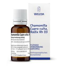 CHAMOMILLA CUPRO culta Radix Rh D 3 Dilution von Weleda AG