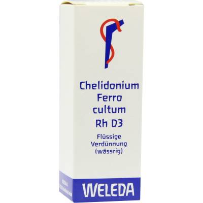 CHELIDONIUM FERRO cultum Rh D 3 Dilution 20 ml Dilution von Weleda AG